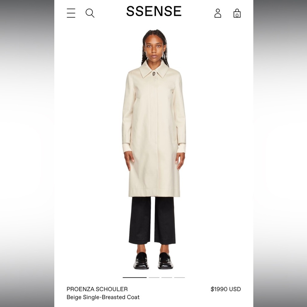 Proenza Schouler Trench